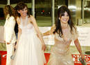 Pen&eacute;lope Cruz y Goya Toledo a su llegada a los Premios Europeos de Cine de Barcelona.