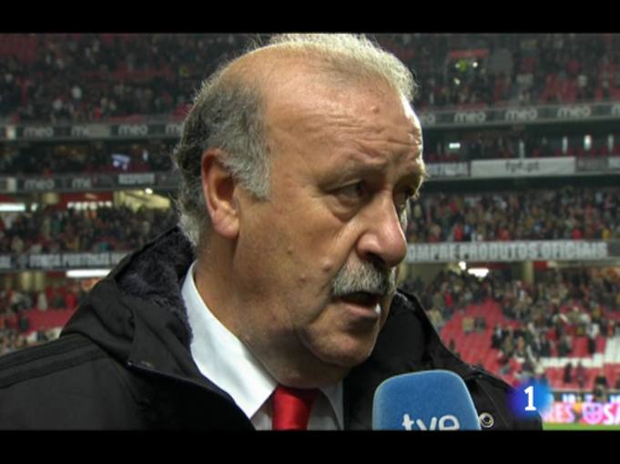 Del Bosque: 'Peor no podemos jugar"