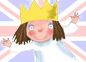 Imagen de un episodio de Peque&ntilde;a princesa en ingl&eacute;s