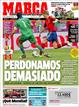 Perdonamos demasiado, dice el Marca con el empate ante Italia