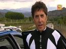 El exciclista y ahora comentarista de TVE, Pedro Delgado, recorre los principales puertos de la 66ª edición de la Vuelta a España 2011.