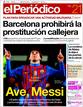 El Peri&oacute;dico titula 