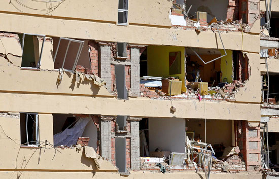 Los peritos eval�an la casa cuartel de Burgos