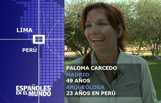 Espa&ntilde;oles en el mundo - Per&uacute; - Paloma