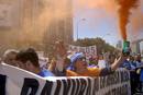 Los pescadores protestan en Coru&ntilde;a