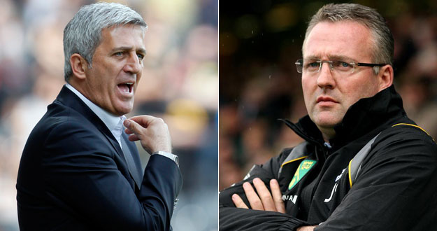 Petkovic (d) entrenar&aacute; al Lazio y Paul Lambert (i) al Aston Villa.