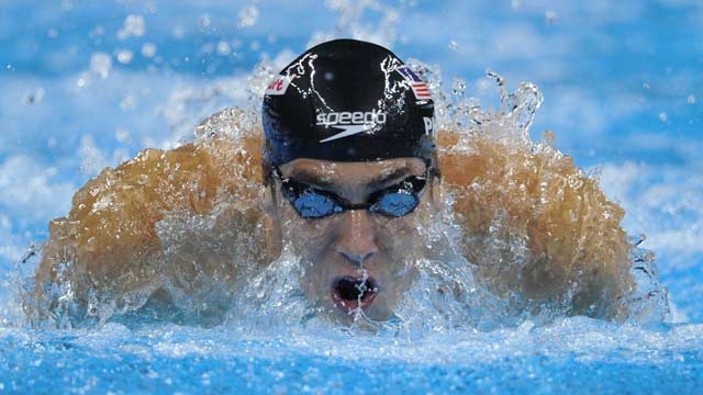 Phelps, oro en 200 mariposa