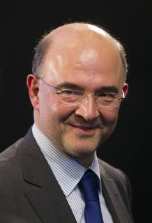 File picture of Pierre Moscovici, has been named Minister of Economy and Finance in Paris File picture of Pierre Moscovici, has been named Minister of Economy and Finance in Paris