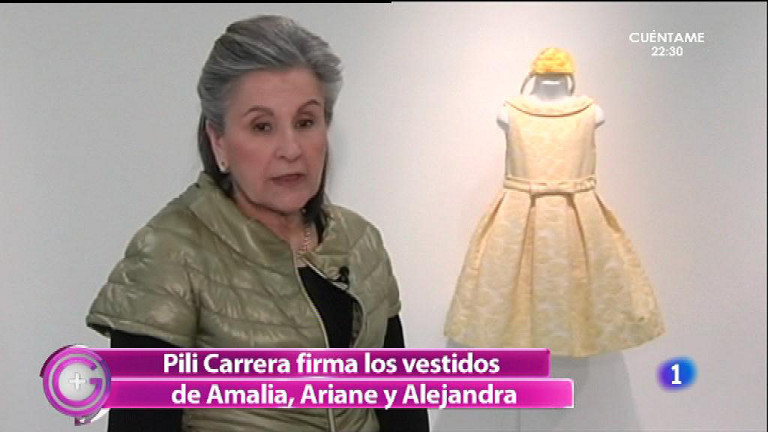 M&aacute;s Gente - Las hijas de los reyes de Holandavestidas "made in Spain "