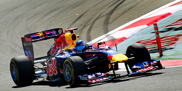 El piloto alem&aacute;n de F&oacute;rmula Uno Sebastian Vettel, de Red Bull, compite en el Gran Premio de Turqu&iacute;a de F&oacute;rmula Uno.