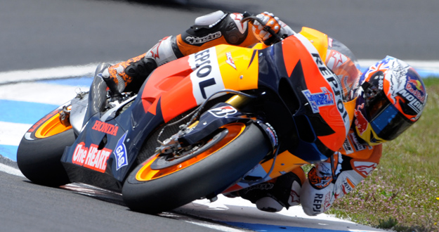 El piloto de Honda, Casey Stoner El piloto de Honda, Casey Stoner