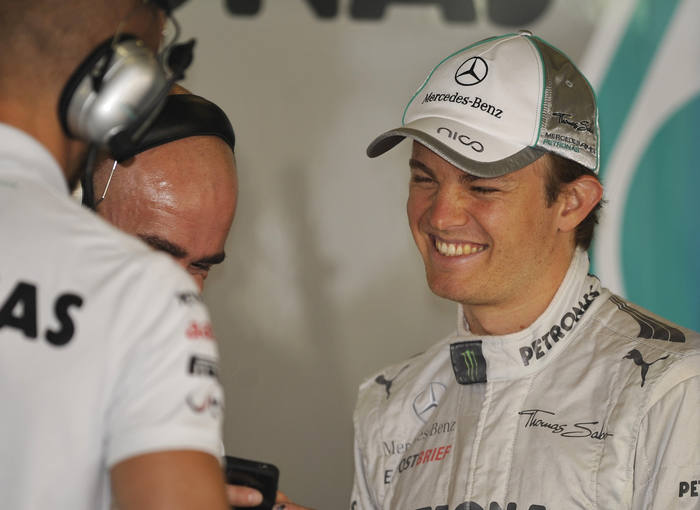 El piloto de Mercedes, Nico Rosberg