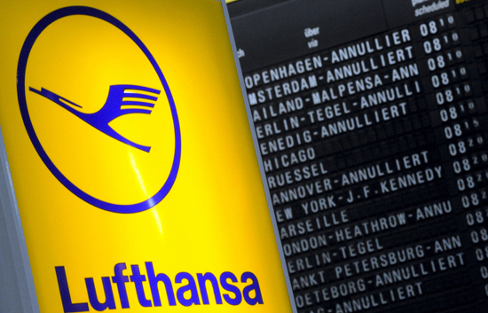 Los pilotos de Lufthansa empiezan una huelga de cuatro d&iacute;as que afectar&aacute; a tres mil vuelos