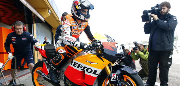 Pedrosa ha sido el más rápido en la primera jornada de test oficiales con la 1000cc.