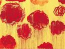 La pintura mural Dispersi&oacute;n de flores y otras cosas, estuvo expuesta en el Museo Guggemheim de Bilbao en la mayor retrospectiva de Espa&ntilde;a dedicada a Twombly.