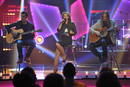 La cantante Chenoa, durante su actuaci&oacute;n.