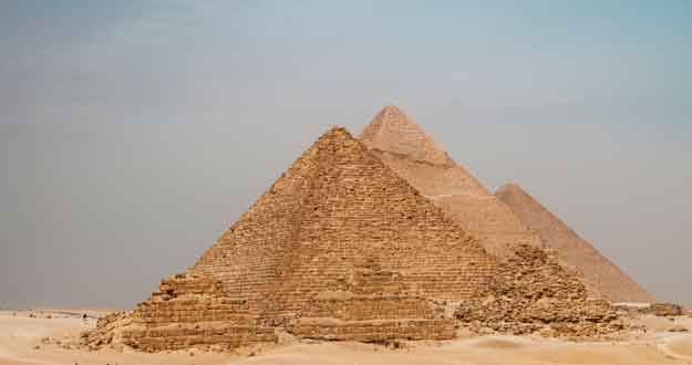 Las Pir&aacute;mides de Giza, en Egipto