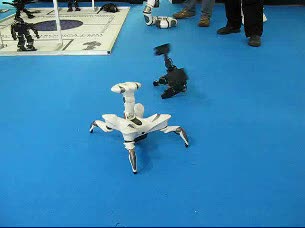 Ver v&iacute;deo  'Piruetas de robot'