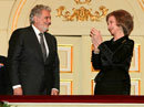 Ir al Video&nbsp;Pl&aacute;cido Domingo celebra su 70 cumplea&ntilde;os en el Teatro Real de Madrid