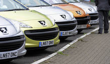 coches aparcados coches aparcados