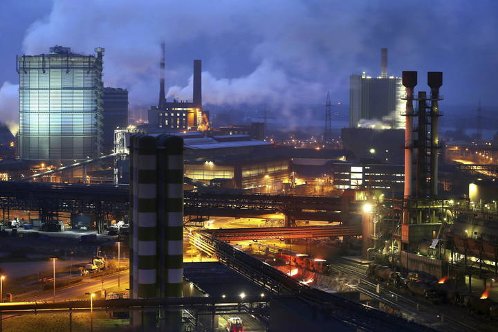 Planta de ThyssenKrupp en Duisburgo (Alemania)