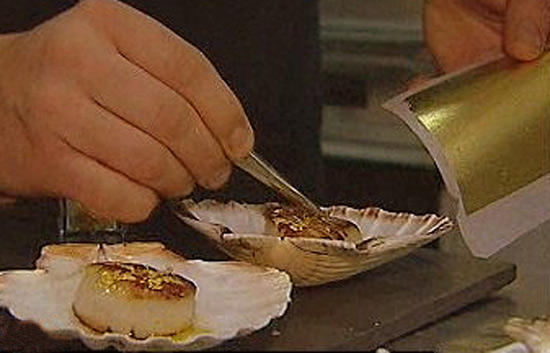 Espa&ntilde;a Directo - Plata y oro comestibles