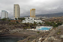 Playa Paraiso, situada en la parte oeste de Tenerife Playa Paraiso, situada en la parte oeste de Tenerife
