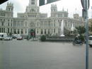 En la Plaza de CIbeles no hay carteles electorales el primer d&iacute;a de campa&ntilde;a