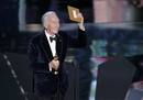 Christopher Plummer en la gala de los Oscars 2012