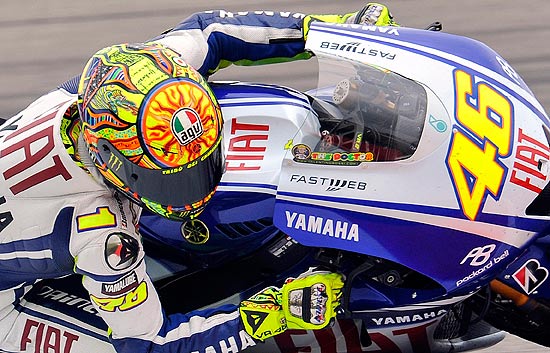 Ver v&iacute;deo  ''Pole' para Valentino Rossi'