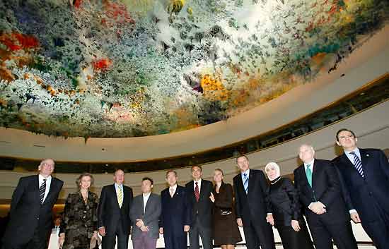 Pol&eacute;mica por la utilizaci&oacute;n de dinero p&uacute;blico en la financiaci&oacute;n de la c&uacute;pula de la ONU