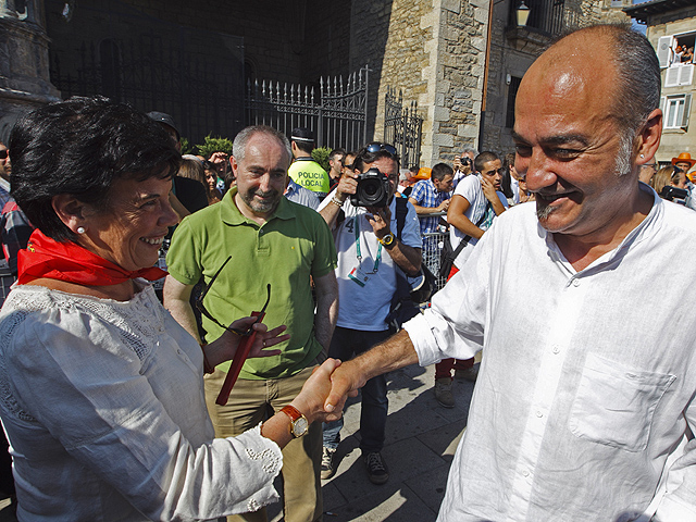Pol&eacute;mica por la presencia de familiares de presos de ETA en las fiestas de Vitoria