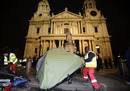 La polic&iacute;a desmantela el campamento de San Pablo