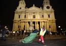 La polic&iacute;a desmantela el campamento de San Pablo