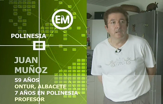 Espa&ntilde;oles en el mundo - Polinesia - Juan