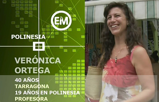Espa&ntilde;oles en el mundo - Polinesia - Ver&oacute;nica