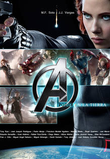 Portada de 'Avengers: Poder en la tierra', coordinado por M.F. Soto y J.J. Vargas Portada de 'Avengers: Poder en la tierra', coordinado por M.F. Soto y J.J. Vargas