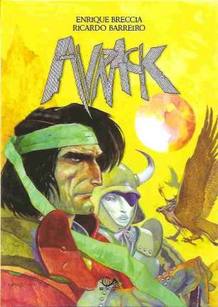 Portada de 'Avrack', de Enrique Breccia y Ricardo Barreiro