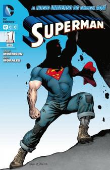 Portada del N&ordm; 1 de 'Superman', por Grant Morrison y Rags Morales