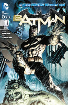 Portada del primer n&uacute;mero de Batman de Scott Snyder y Greg Capullo