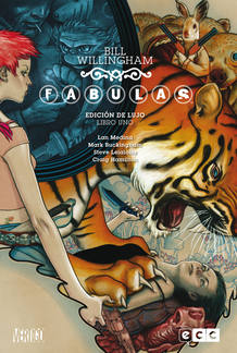 Portada del primer tomo de la edici&oacute;n de lujo de 'F&aacute;bulas', de Bill Willingham y Mark Buckingham