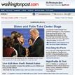 Portada del Whasington Post despu&eacute;s del debate Palin-Biden