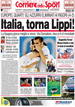 Portada de la edici&oacute;n impresa de Il Corriere dello Sport