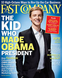 Fast Company le bautiz&oacute; en su portada como 'el chico que hizo a Obama presidente'