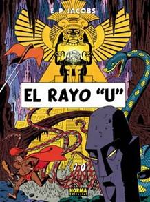 Portada de 'El rayo U', de Edgar P. Jacobs