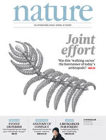Portada de la revista 'Nature' con el ins&oacute;lito animal