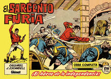 Portada de 'Sargento Furia', de "Cassarel' y J. Escandell