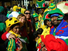 El color de Sud&aacute;frica (Soccer City, Soweto)