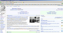 Portada de la Wikipedia en espa&ntilde;ol