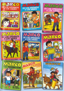 Portadas de los tebeos de Marco Portadas de los tebeos de Marco